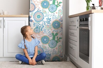 Magnet na ledničku Starožitné květiny