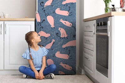 Magnet na ledničku dekorativní Kočky z pohádků
