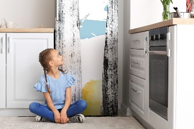 Magnet na ledničku dekorativní Fragment lesa