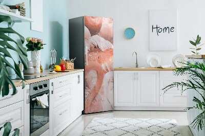 Magnet na ledničku dekorativní Flamingos