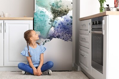 Magnet na ledničku dekorativní Barevný inkoust