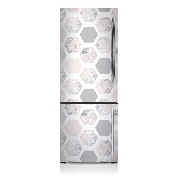 Magnet na ledničku dekorativní Hexagonální