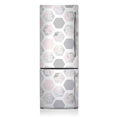Magnet na ledničku dekorativní Hexagonální