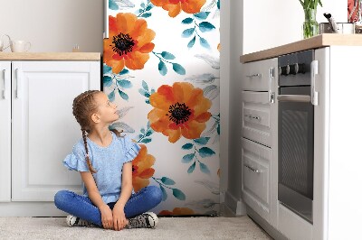 Magnet na ledničku dekorativní Pomerančový květ