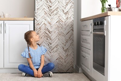 Magnet na ledničku dekorativní Dřevěná podlaha