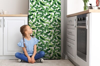 Magnet na ledničku dekorativní Tropický list