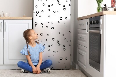 Magnet na ledničku Minimalistický tečkovaný vzor