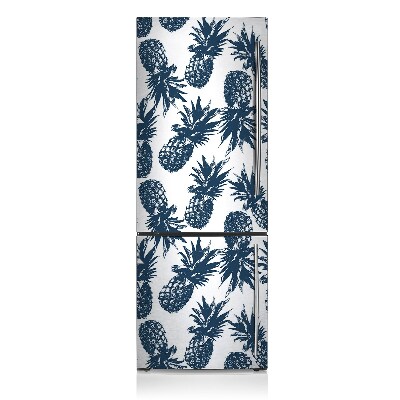 Magnet na ledničku dekorativní Šedý ananas