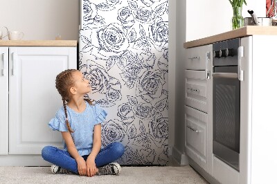Magnet na ledničku Modré růže