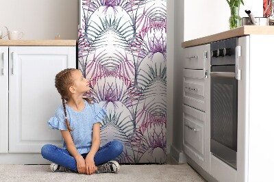 Magnet na ledničku Růžové listy