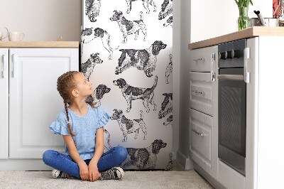 Magnet na ledničku dekorativní Model psi