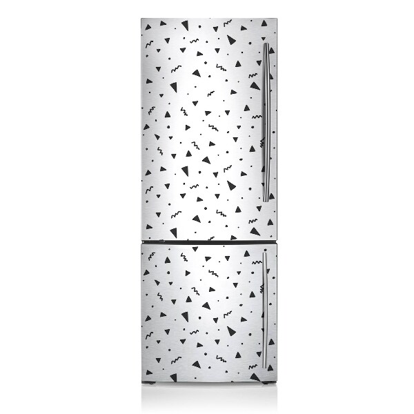 Magnet na ledničku dekorativní Geometrické postavy