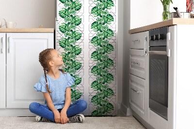Magnet na ledničku dekorativní Geometrické linie