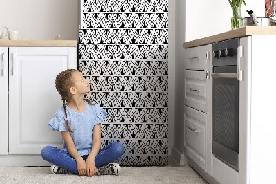 Magnet na ledničku dekorativní Triangle vzorec boho
