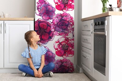 Magnet na ledničku dekorativní Červené růže