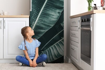 Magnet na ledničku dekorativní Exotické listy