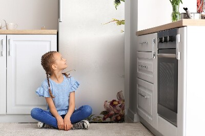 Magnet na ledničku dekorativní Exotická flóra
