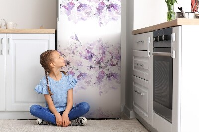 Magnet na ledničku dekorativní Květinová abstrakce