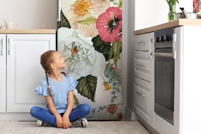 Magnet na ledničku dekorativní Polní kytice
