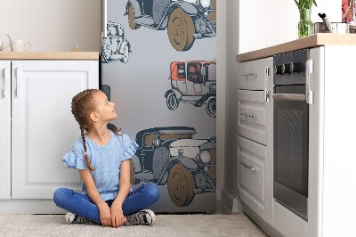 Magnet na ledničku dekorativní Klasická auta