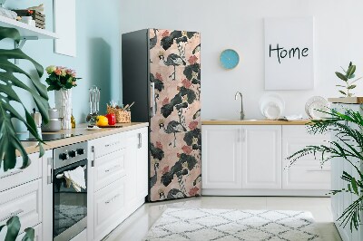 Magnet na ledničku dekorativní Čínské jeřáby