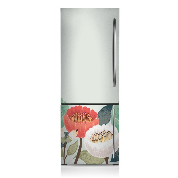 Magnet na ledničku dekorativní Jarní květiny