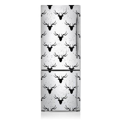 Magnet na ledničku Minimalistický vzorec jelenů