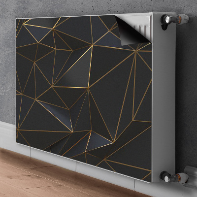 Magnetický kryt na radiátor Futuristická grafika
