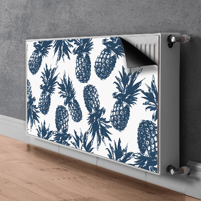 Magnet na radiátor Šedá ananas