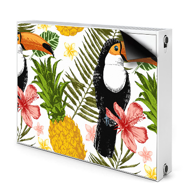 Magnet na radiátor Toucan a ananas