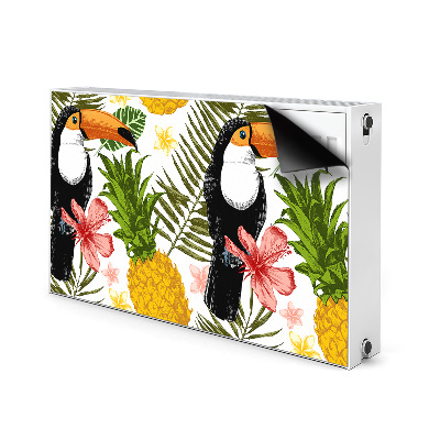 Magnet na radiátor Toucan a ananas