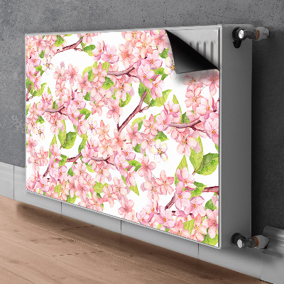 Dekorativní magnet na radiátor Třešňové květy