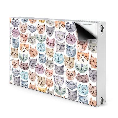 Dekorativní magnet na radiátor Kvatorové kočky