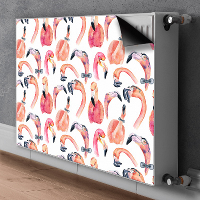 Magnet na radiátor Crazy flamingos