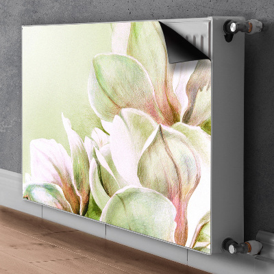 Dekorativní magnet na radiátor Květy magnólie