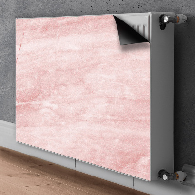 Magnetický kryt na radiátor Růžová textura