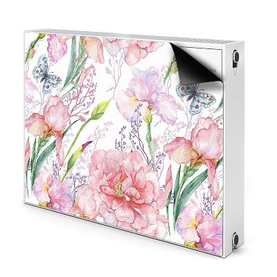 Dekorativní magnet na radiátor Pivoňky květin