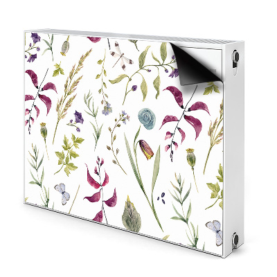 Dekorativní magnet na radiátor Botanická květina