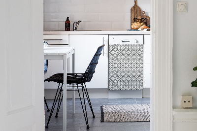Magnet na myčku moderní Geometrická iluze