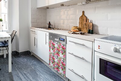 Magnet na myčku moderní Akvarely květin