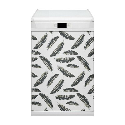 Magnet na myčku dekorativní Boho styl peří
