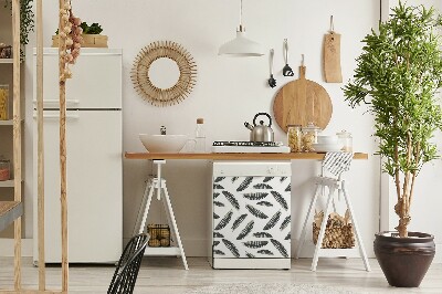 Magnet na myčku dekorativní Boho styl peří