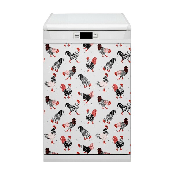 Magnet na myčku Rooster geometrie