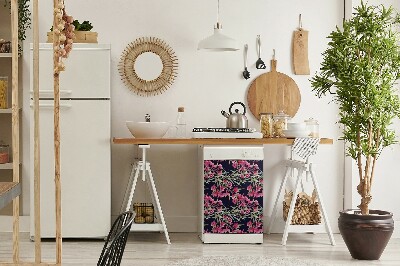 Magnet na myčku moderní Akvarely květin