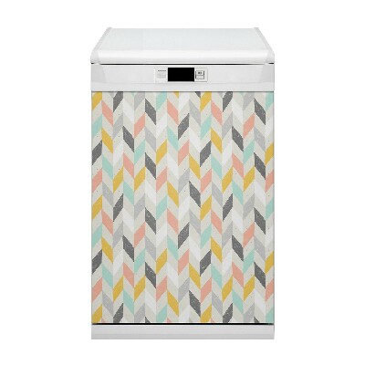 Magnet na myčku Pastel herringbone