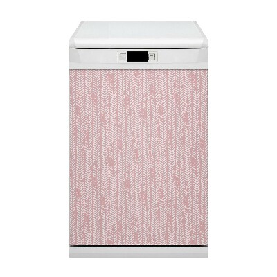 Magnet na myčku dekorativní Růžový rybí kost