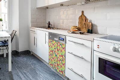 Magnet na myčku dekorativní Barevné květiny