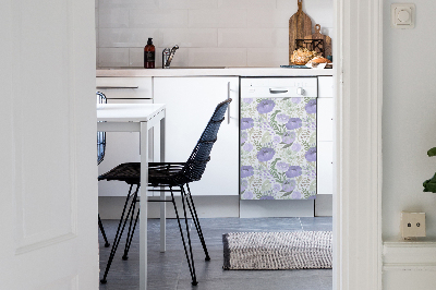 Magnet na myčku Pastel poppy seeds