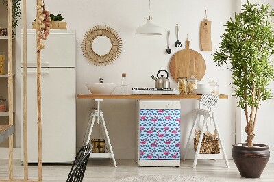 Magnet na myčku Flamingos