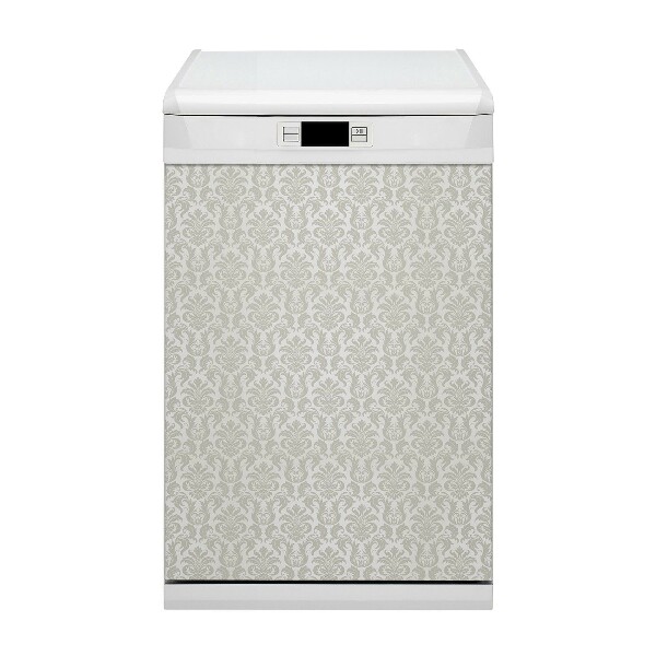 Magnet na myčku Vzorec damask